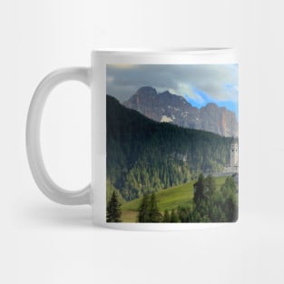 The church of Colle Santa Lucia Mug